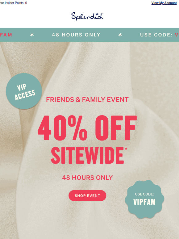 40% OFF Before Everyone Else
