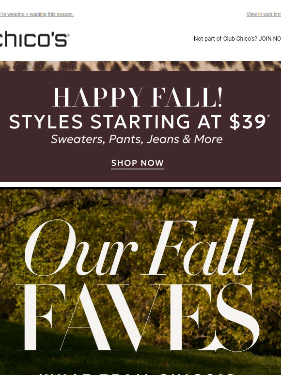 $39+ Styles Ends Today| Our fab team's favorite fall things