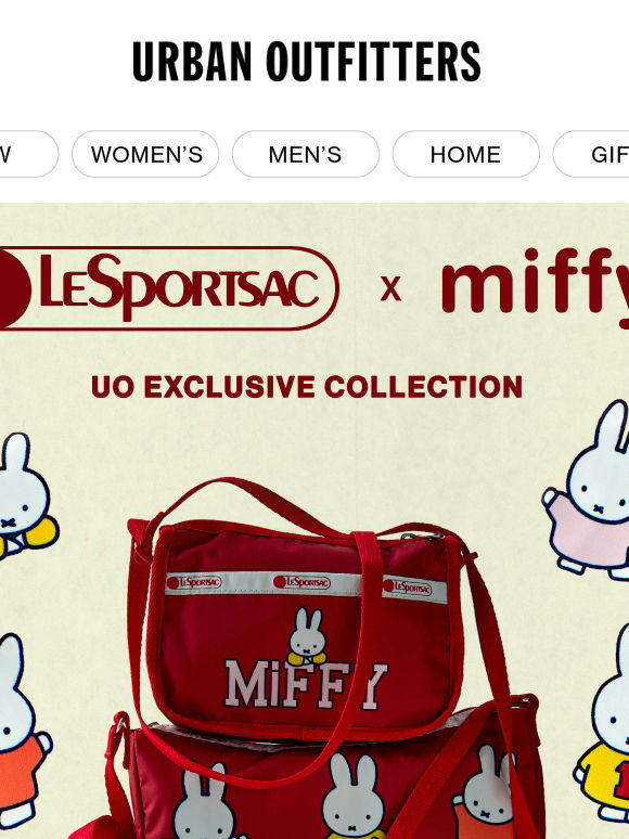 It’s HERE! Exclusive LeSportSac X Miffy 🩷