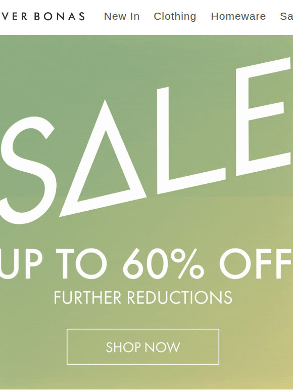 Up to 60% off | Further reductions