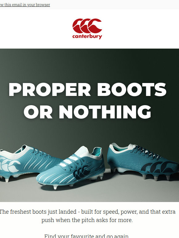 New boots just landed
