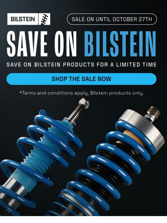 Save Up To 10% On Upgrades For Your Porsche with Bilstein Performance Shocks!