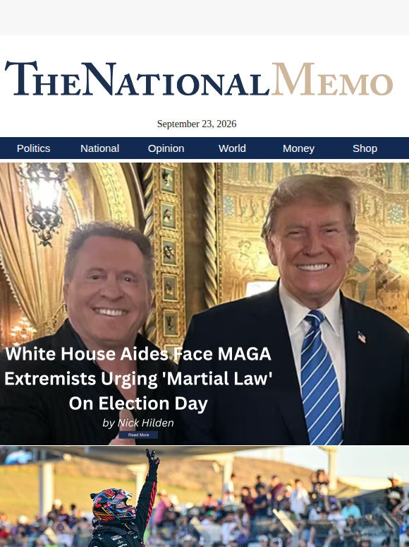 MAGA Goons Urge Martial Law