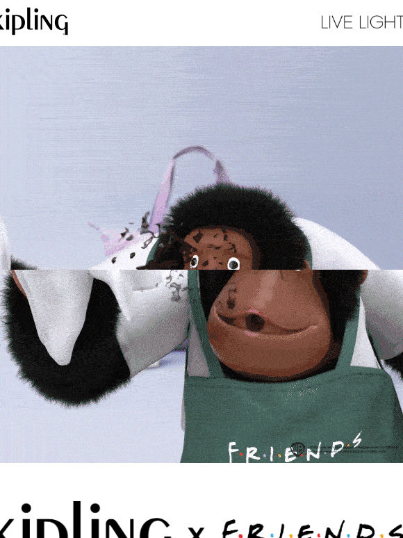 The one with... Kipling x Friends