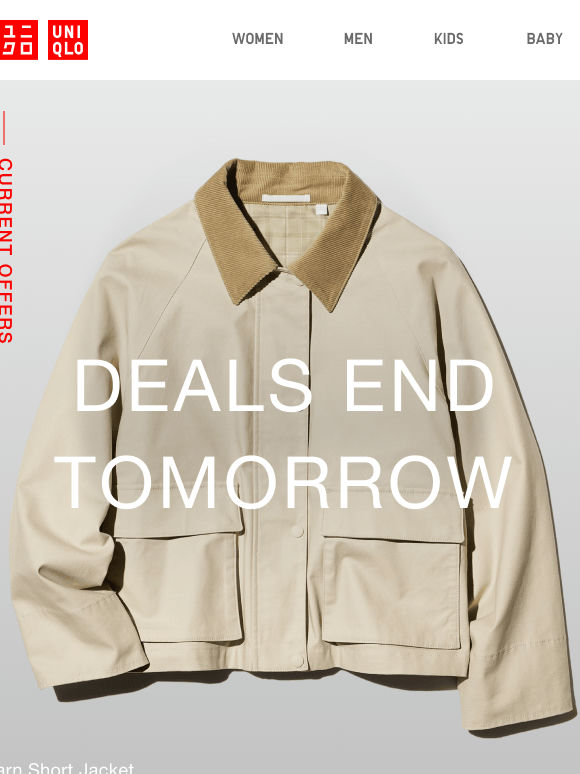 ENDS TOMORROW: Deals from $14.90