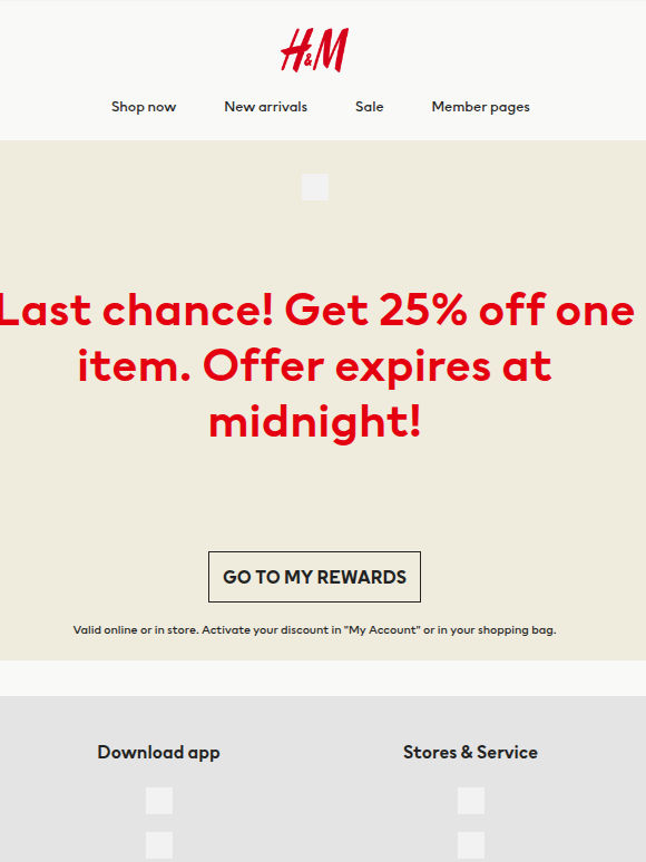 24 hours left to use your 25% discount