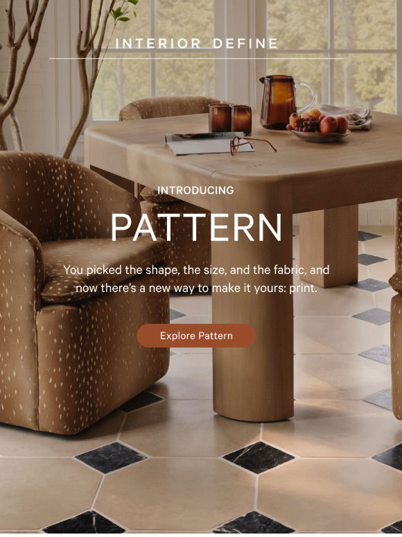 Your sofa, now in print