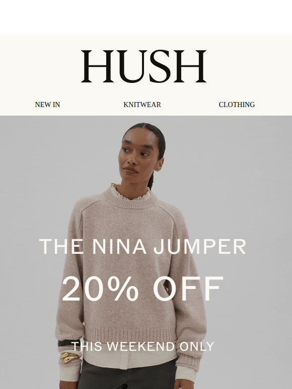 20% off | The Nina jumper