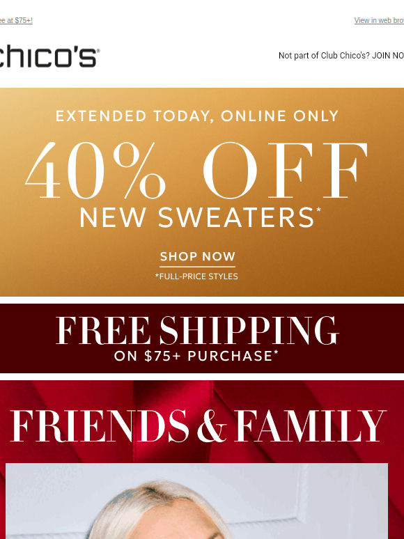 ༄˖°.🍂.ೃ࿔*:･40% Off Sweaters Ends Tonight!