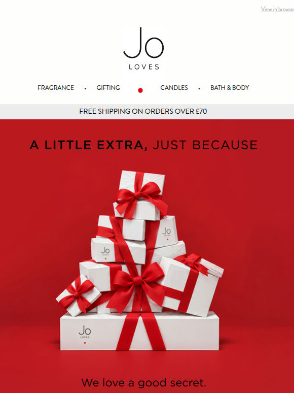 Reminder: Your Mystery Gift, From Jo