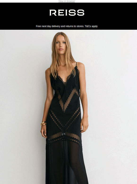 Make an entrance in lace and velvet