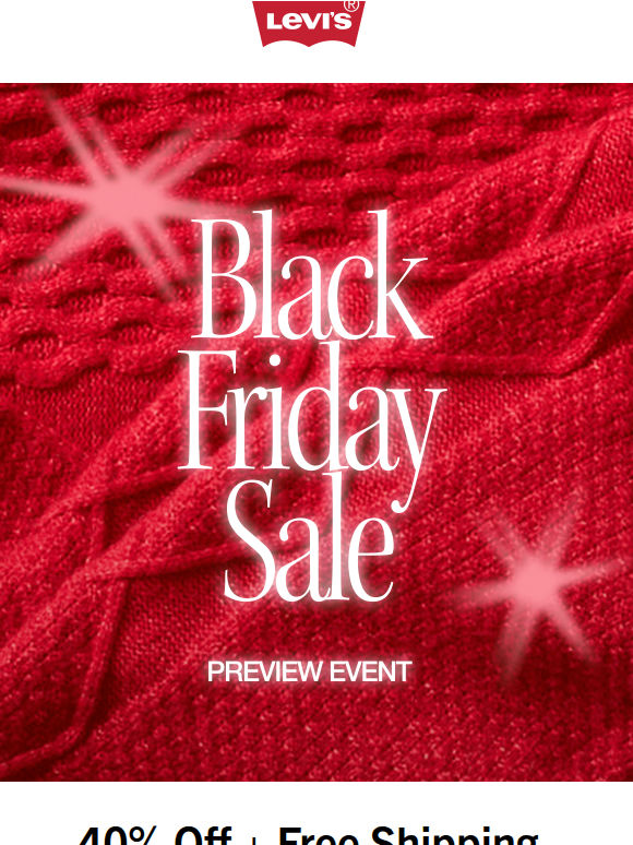 Get 40% off + free shipping