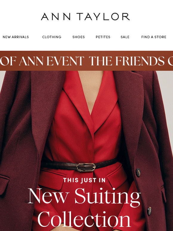 The New Suiting Collection Is Here