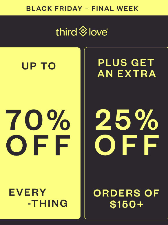 Our BIGGEST Black Friday Sale EVER! 🔥