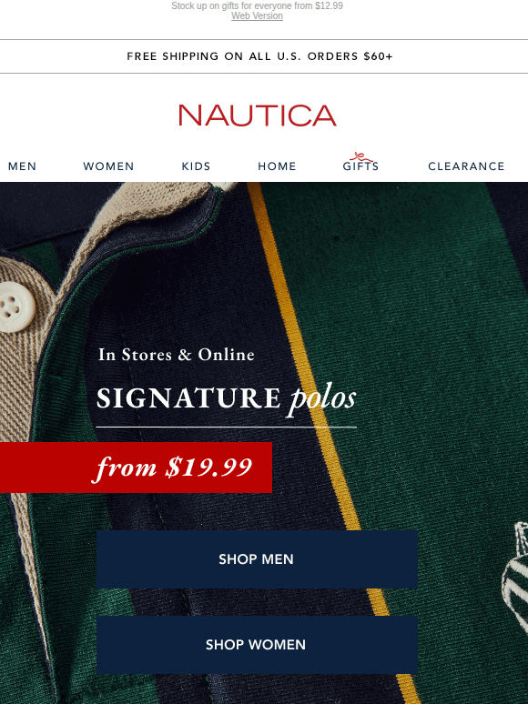 GREAT GIFTS: Polos from $19.99 + 50-70% off SITEWIDE