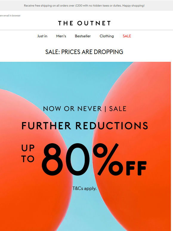 Sale: Further Reductions! Up to 80% off!