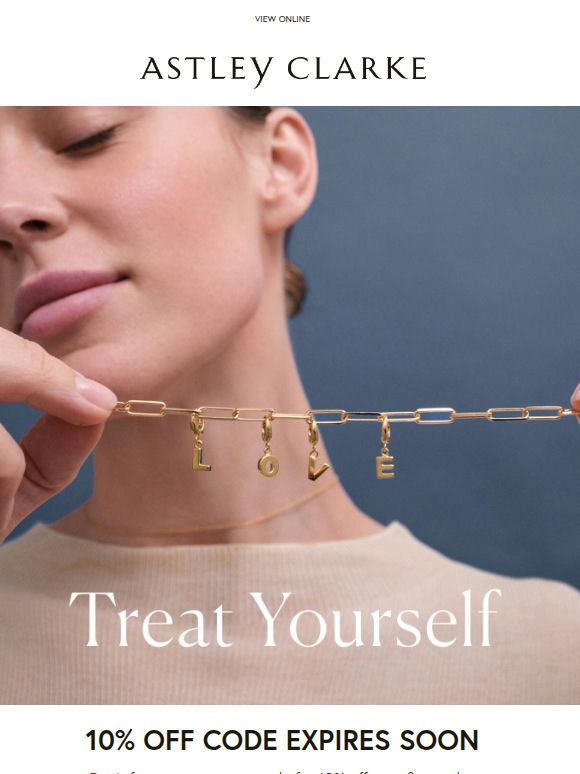 10% off your first Astley Clarke order