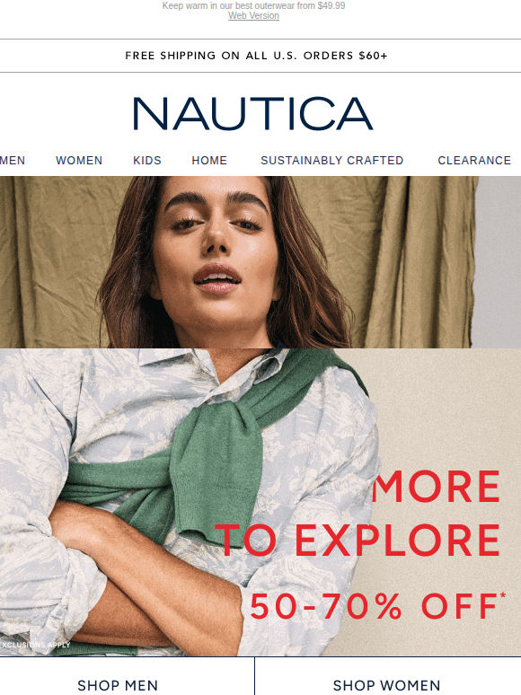 50-70% off: too good to pass up