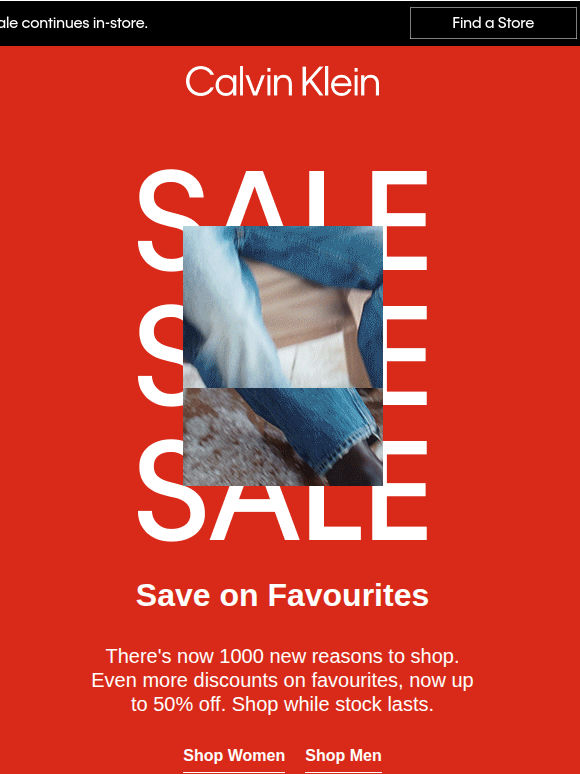 Sale Just Got Better