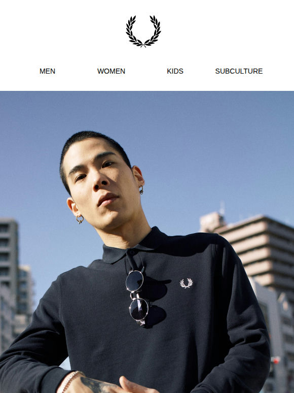 The Long Sleeve Fred Perry Shirt