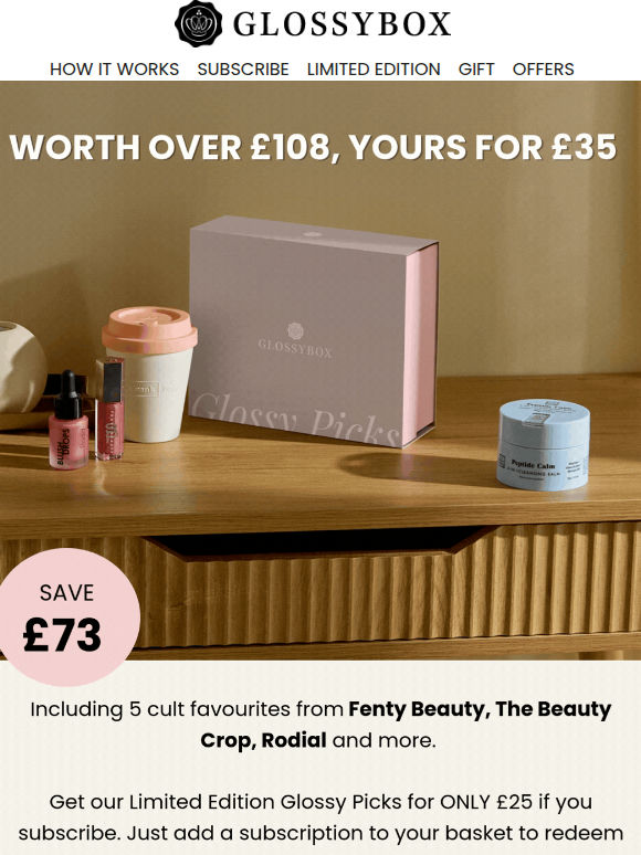 HURRY! Glossy Picks (Worth over £108)