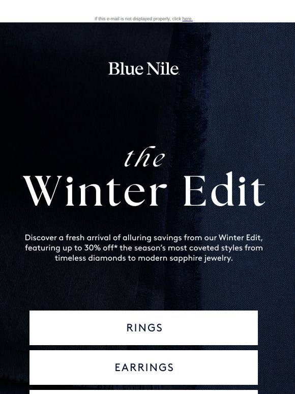 Now Arriving: Up to 30% Off*