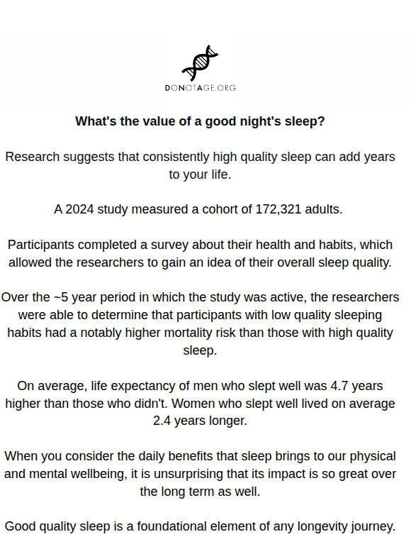 Study: The Power Of Quality Sleep