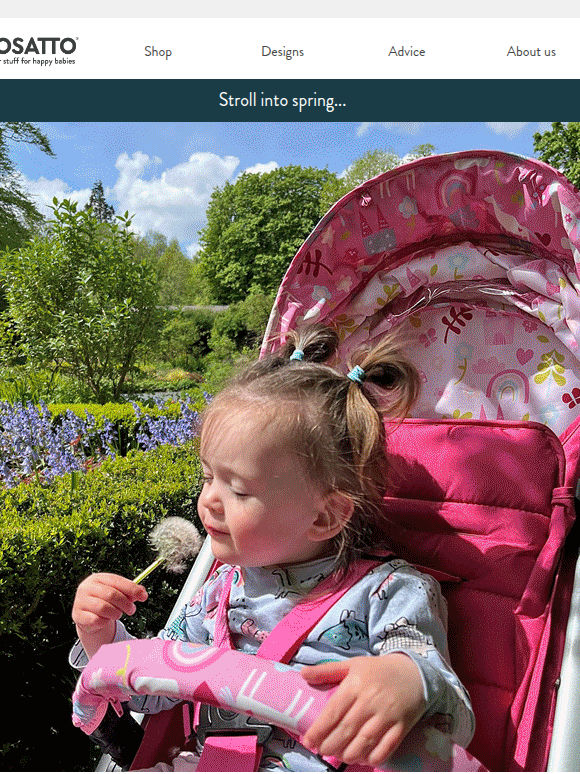 Stroll into spring 🌷