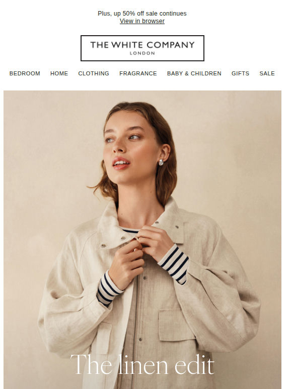 It’s official: linen season is here