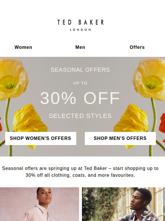 Go, go, go – Up to 30% off is here