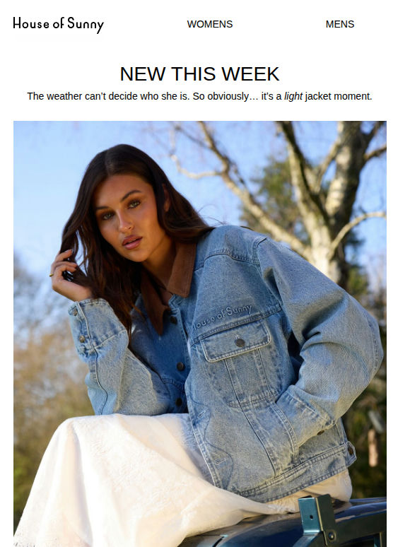 When the weather can’t decide...