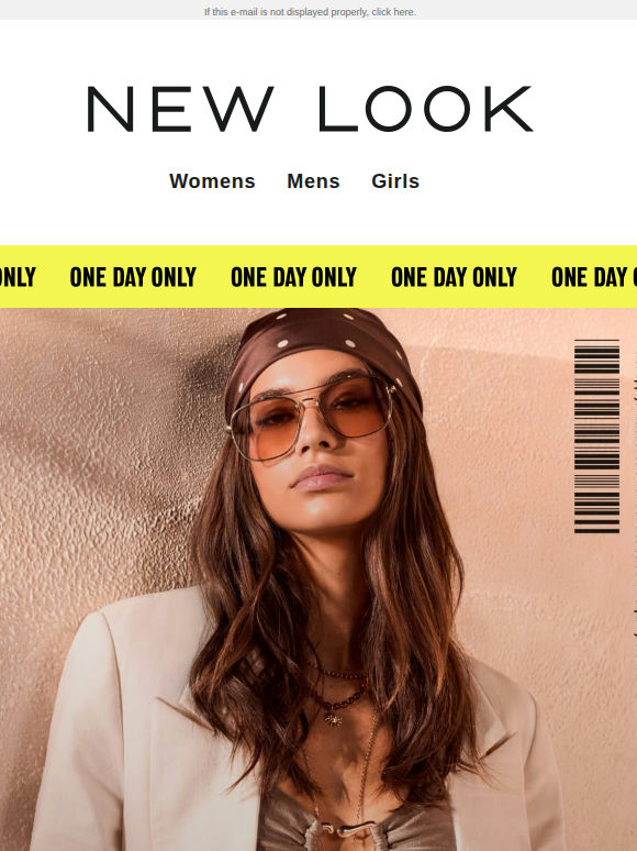 PAYDAY TREAT: 20% off everything