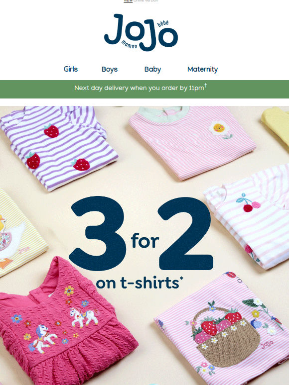 3 FOR 2: T-shirts to take on chaos!
