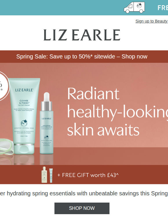 Healthier-looking skin starts here