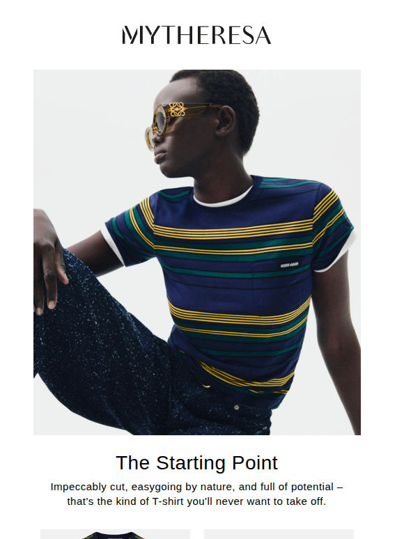 The ultimate essential? A crisp T-shirt