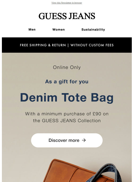 GUESS Jeans | A gift for you