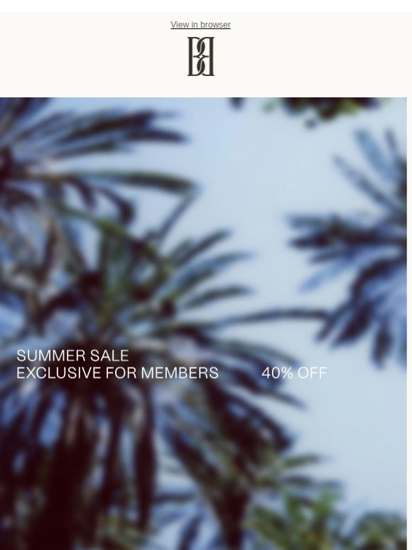 CLOSING SOON: PRE-ACCESS FOR MEMBERS