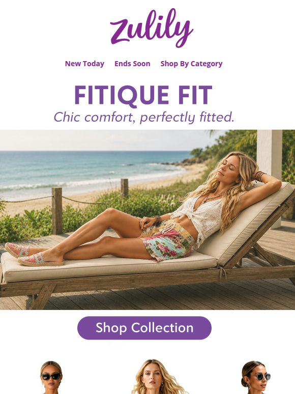 Fitique Fit: Perfectly fitted. Totally you.
