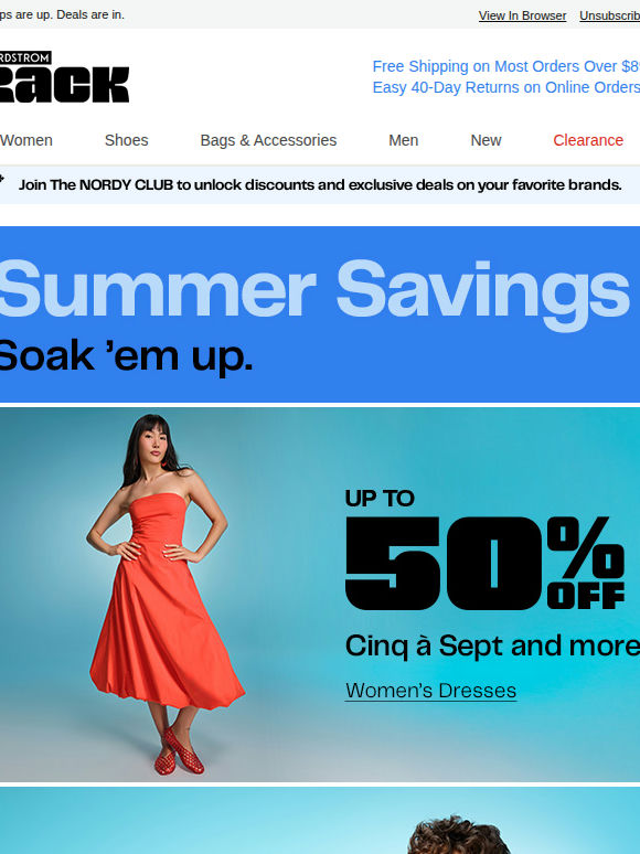 Up to 50% off dresses from Cinq à Sept & more
