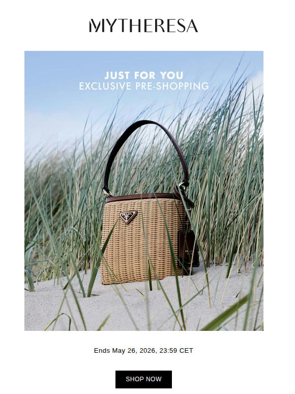Exclusive pre-shopping: Prada, Gucci, Alaïa
