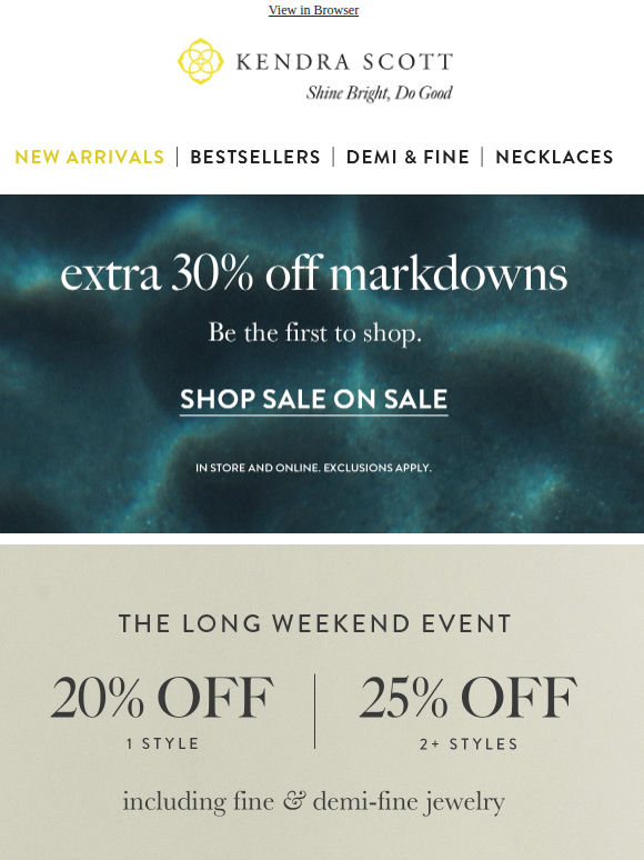 Long Weekend Plans: Extra 30% Off