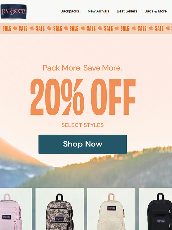 Summer Kickoff☀️ 20% Off Select Styles!