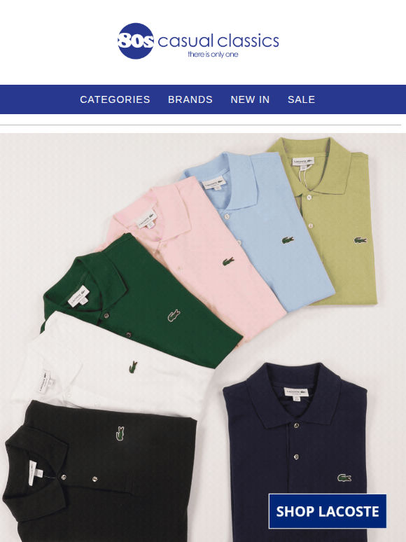 Timeless Styles From Barbour & Lacoste