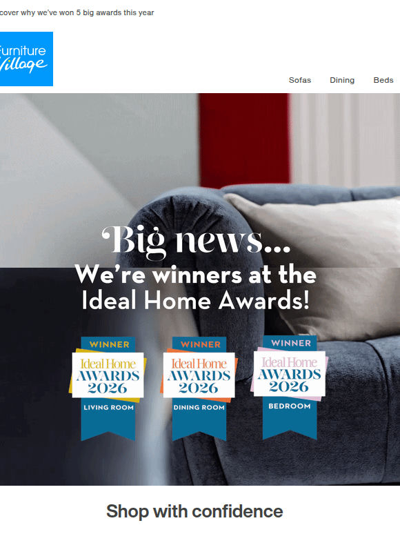 🏆 Shop with Ideal Home’s Retailer of the Year