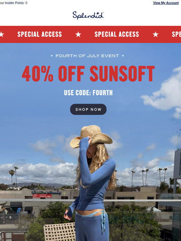 40% Off Beach-Ready Coverups