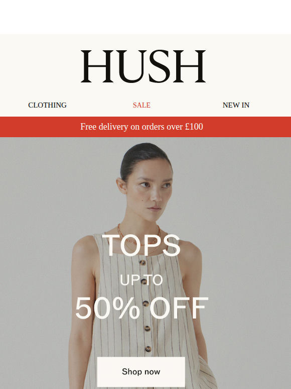 Tops | Up to 50% off