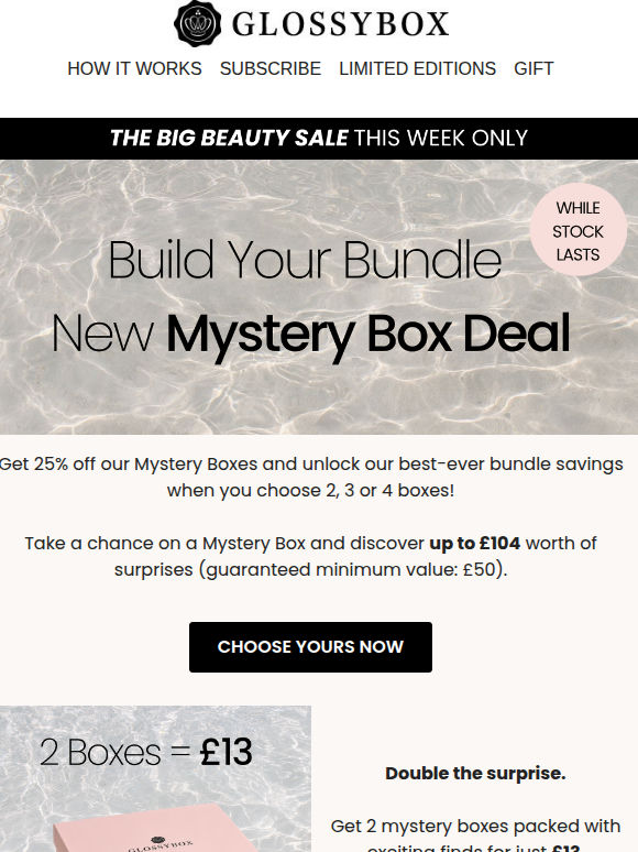IT'S BACK: Mystery Boxes