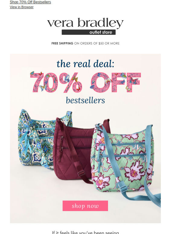 Bestsellers are 70% off!