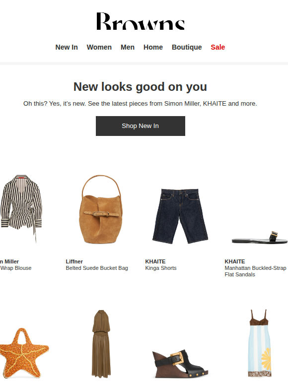 This week's newness