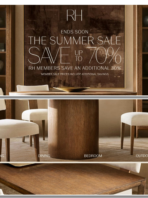 Ends Soon. Up to 70% Off During Our Summer Sale.